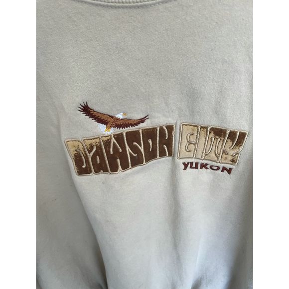Dawson city Yukon vintage embroidered sweater - Picture 3 of 4